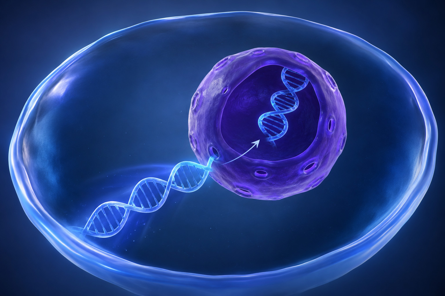 PhD programme supervision — aptamer-ended closed linear DNA for nuclear import in non-dividing cells